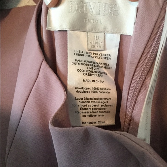 David’s Bridal Blush Dress - Picture 6 of 6